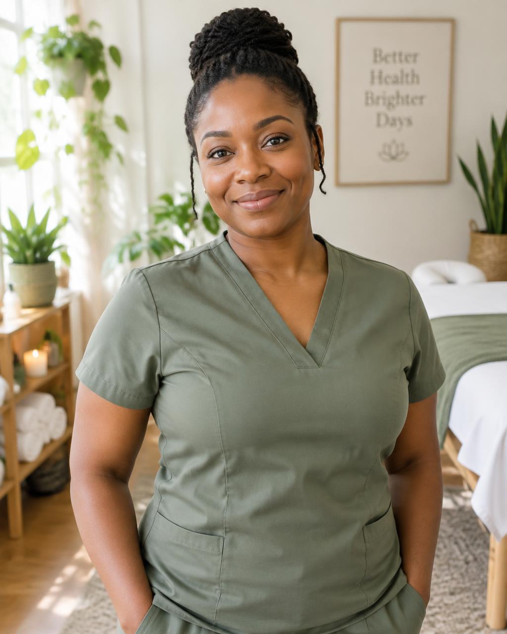 Lindiwe Ngwenya, mobile massage therapist